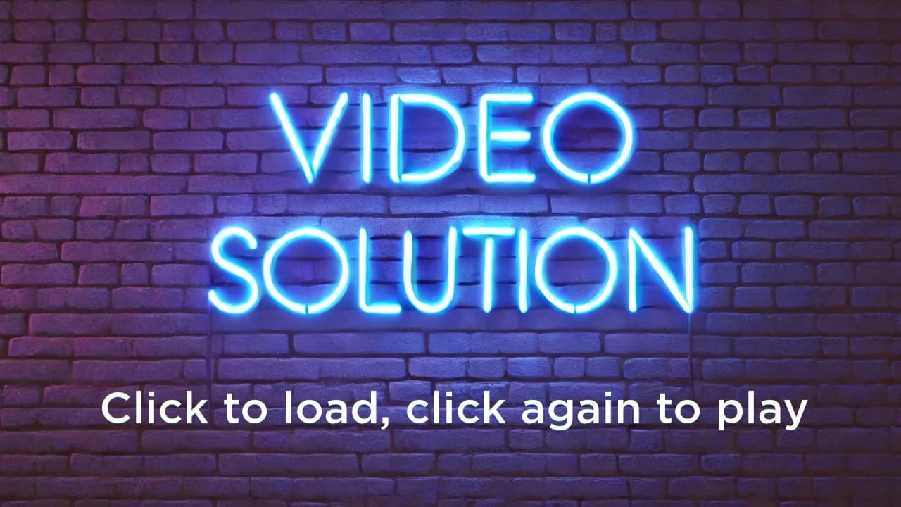 Solution video thumbnail